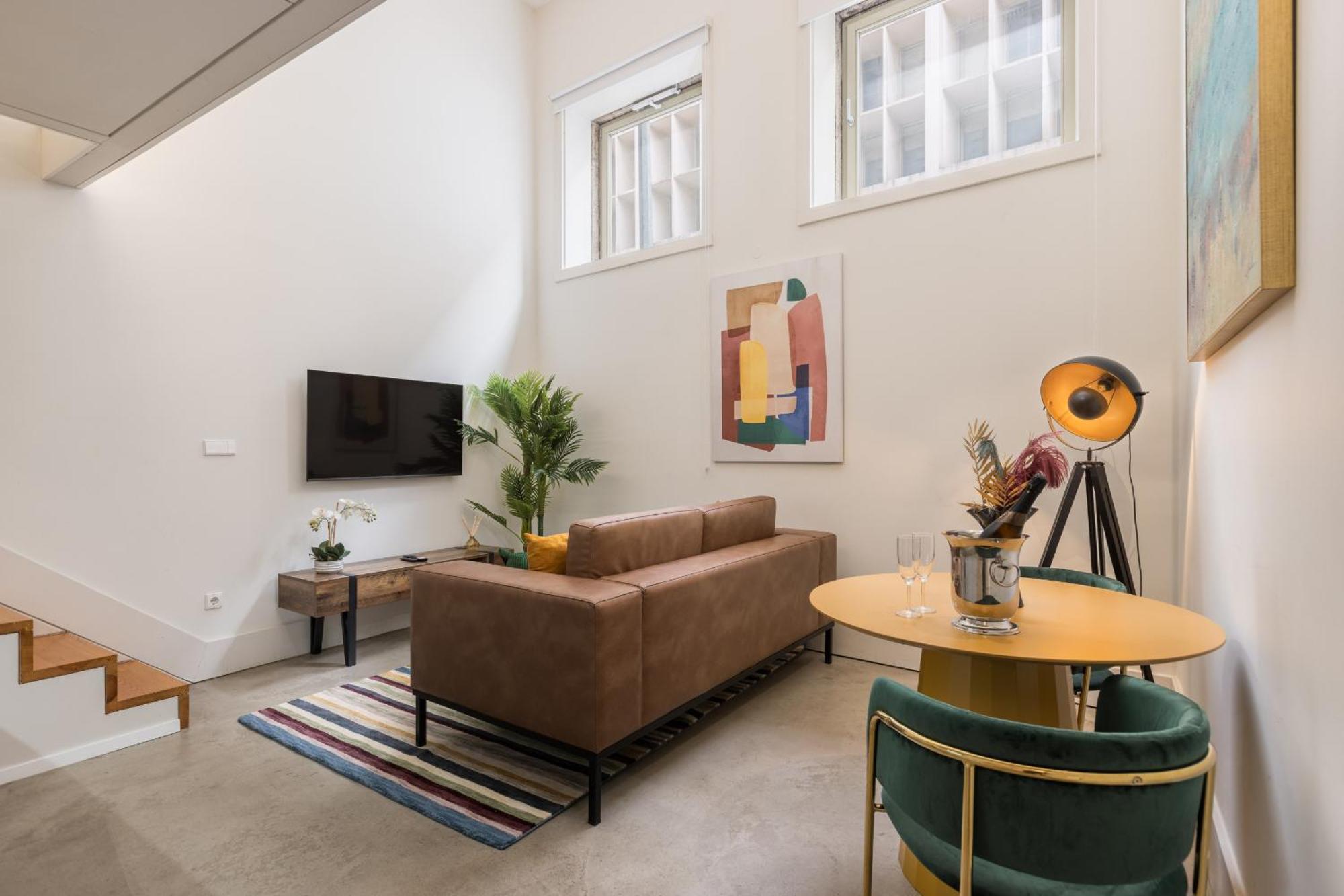 Industrial Cozy Loft Downtown Porto Apartment Bagian luar foto